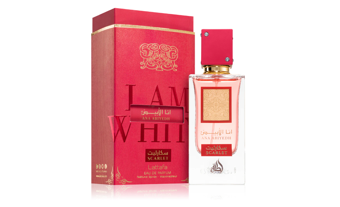 Lattafa Ana Abiyedh Scarlet parfemska voda uniseks 60 ml