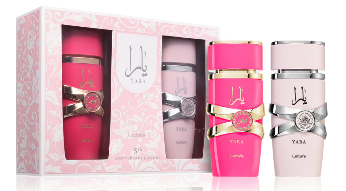Lattafa Yara 5th Anniversary Edition parfemska voda za žene 2× 100 ml