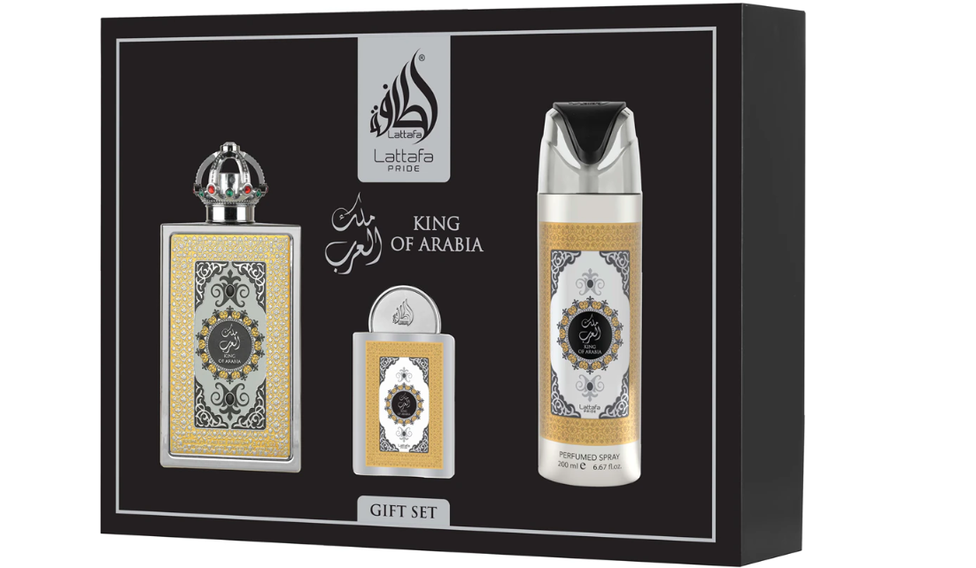 Lattafa King Of Arabia poklon set za muškarce