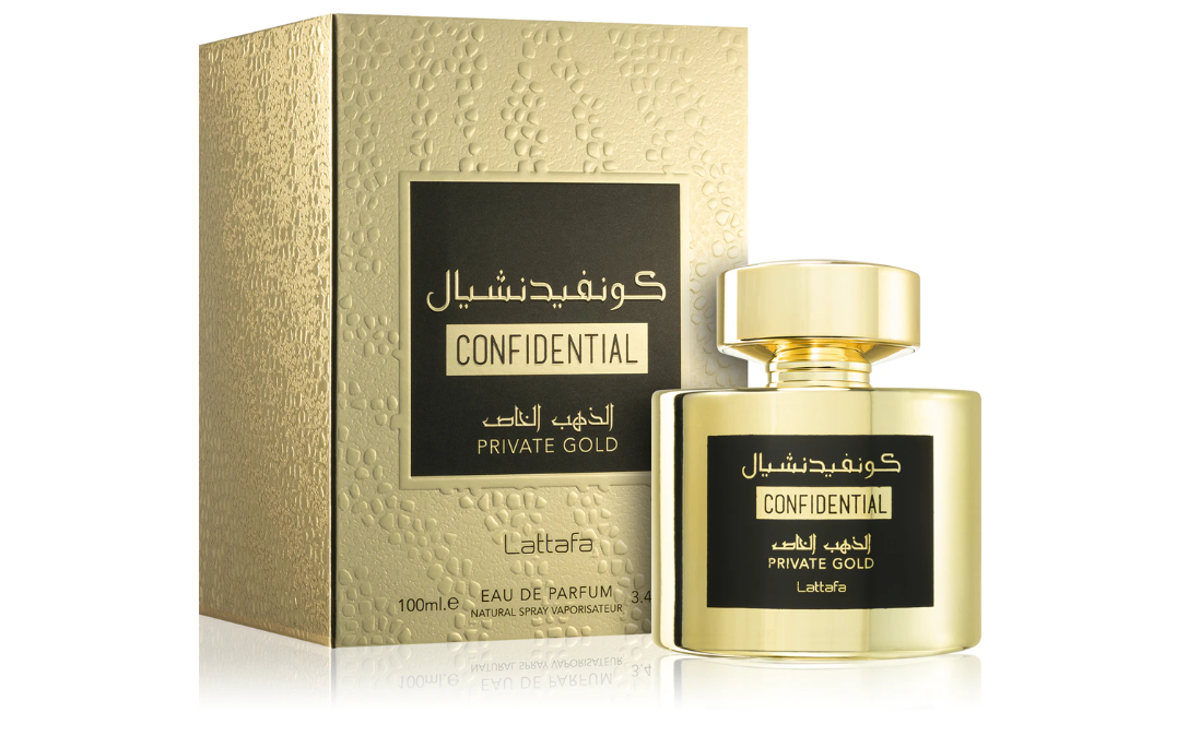 Lattafa Confidential Private Gold parfemska voda uniseks 100 ml