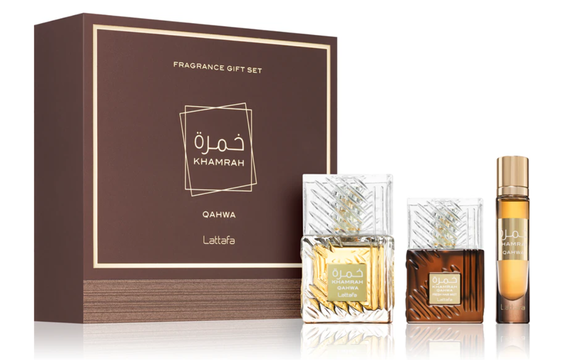Lattafa Khamrah Qahwa poklon set uniseks